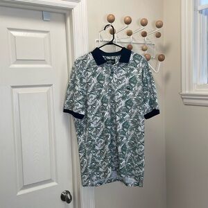 Rodd & Gunn - Floral Classic Short Sleeve Polo - Black / Green - M